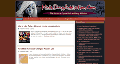 Desktop Screenshot of methdrugaddiction.com